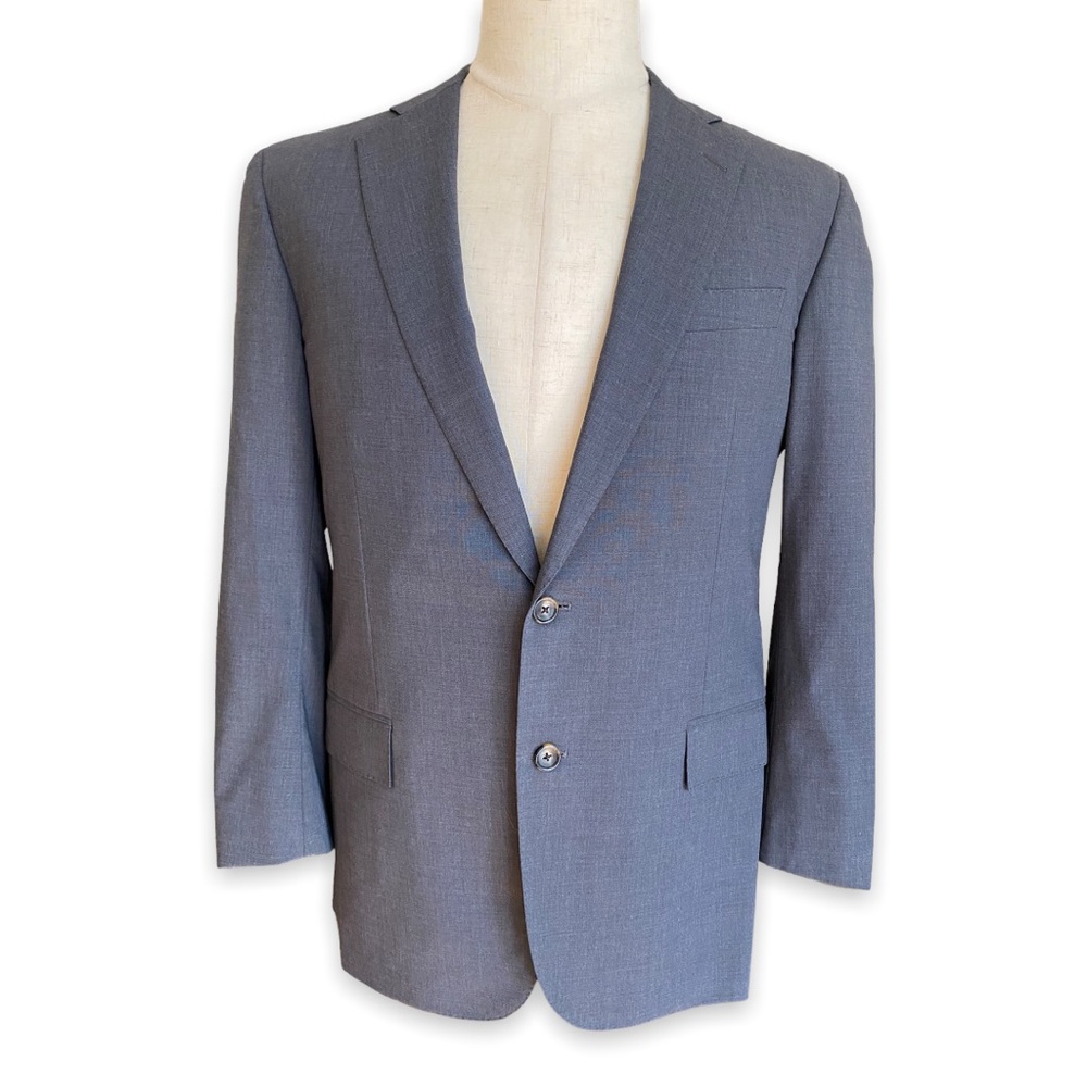 Brooks Brothers Regent Brooks Cool Gray Blazer Jacket Mens Size 42 R